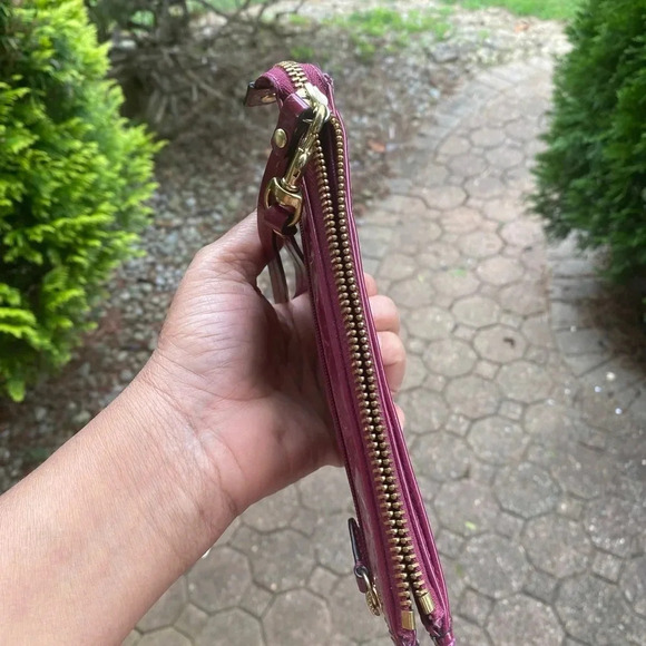 Coach CC Monogrammed Wristlet/Wallet - Picture 6 of 12